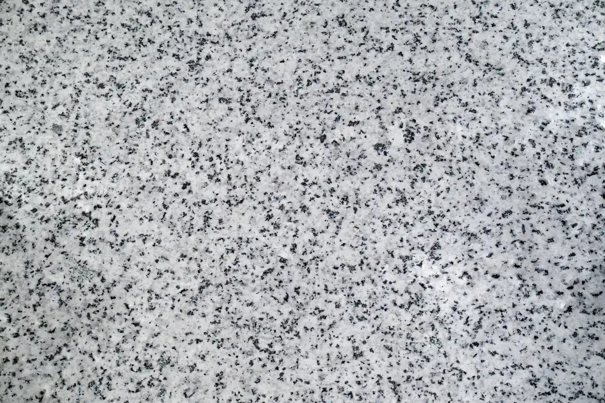 Close-up of a speckled granite surface